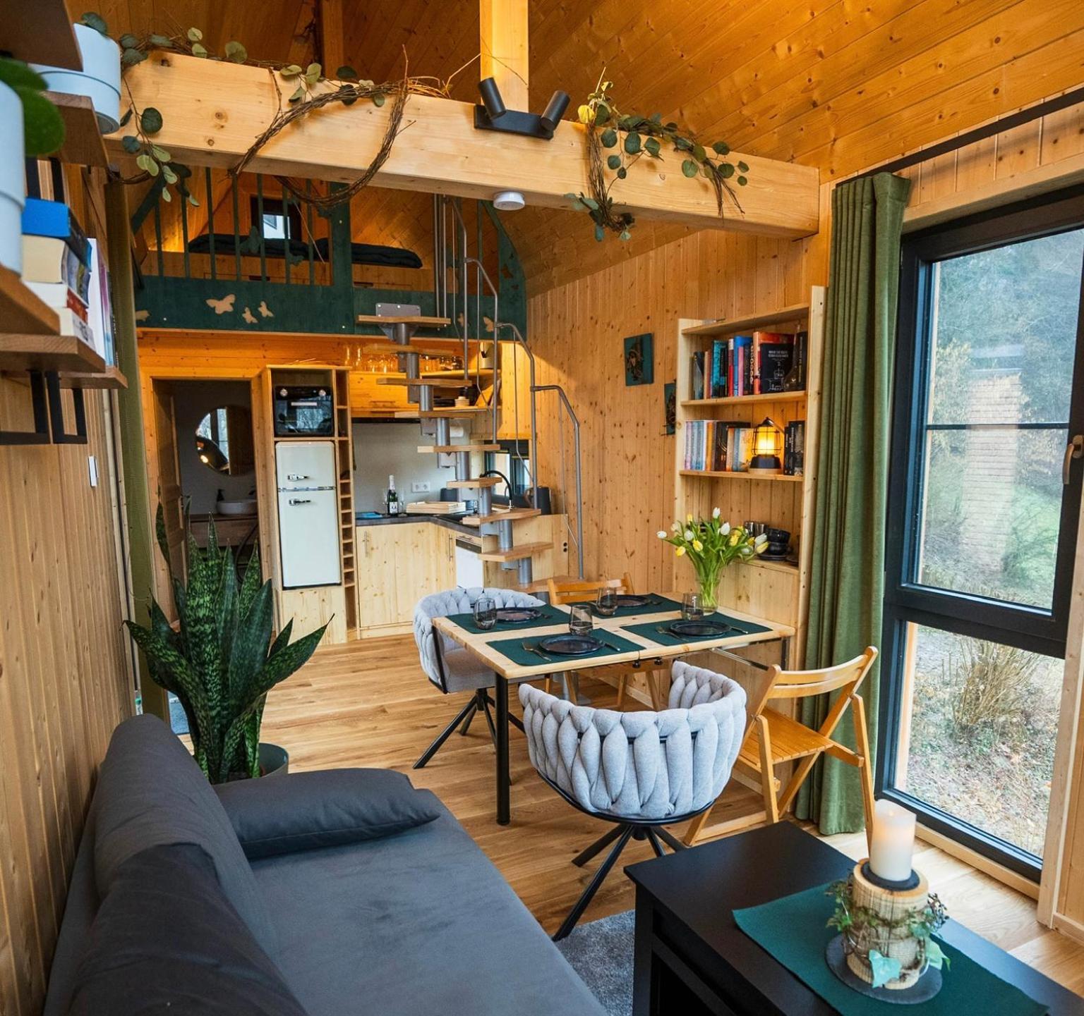 Taunus Tinyhouse Villa Weilrod Bagian luar foto