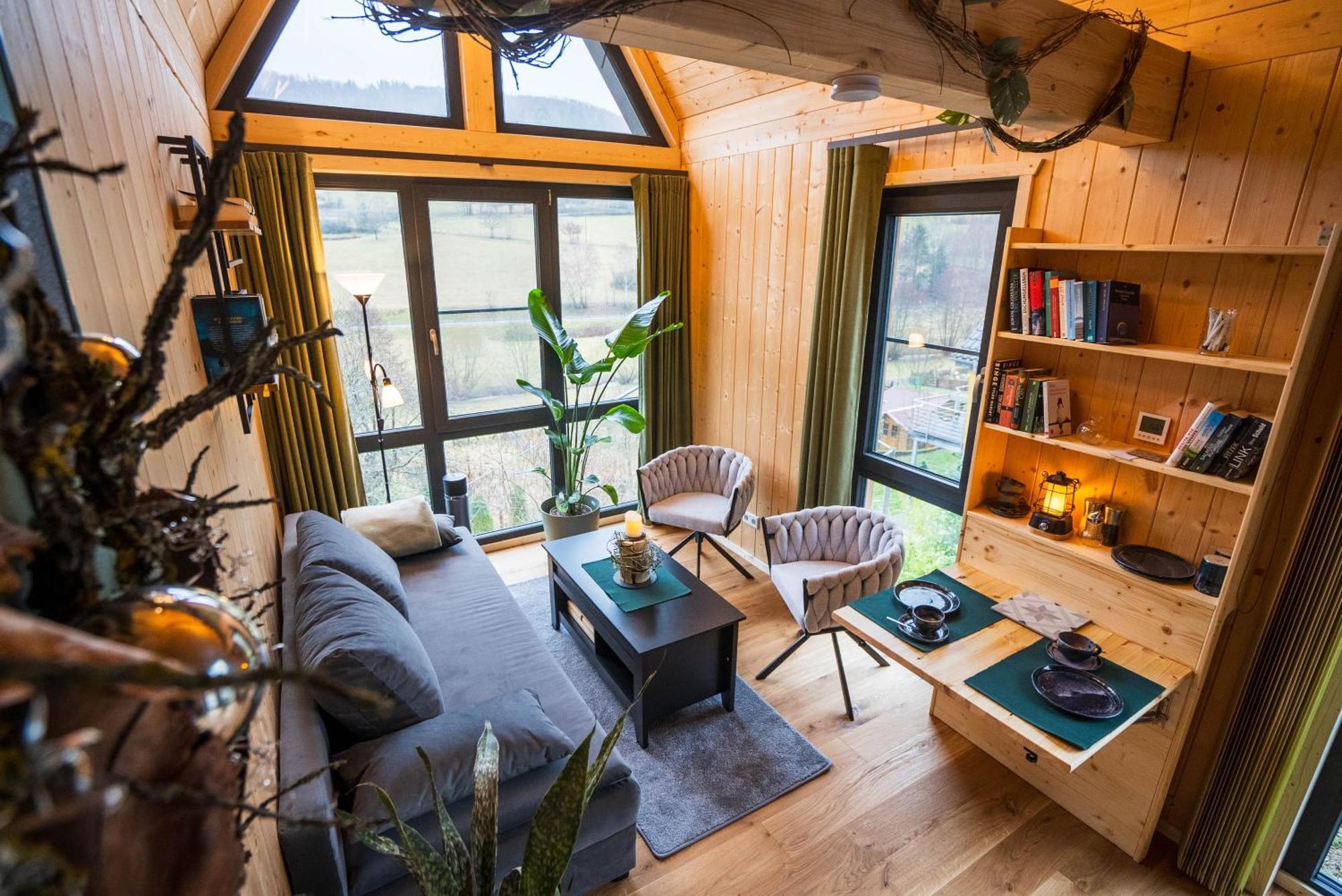 Taunus Tinyhouse Villa Weilrod Bagian luar foto